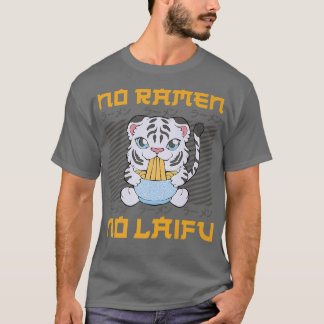 Camiseta Ramen Noodle Bowl Love Japanese Kawaii Tiger No Ra