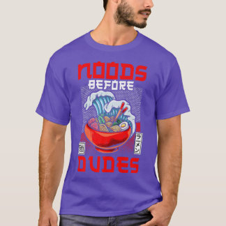 Camiseta Ramen Noodle Bowl Love Japanese Kawaii Wave Noods