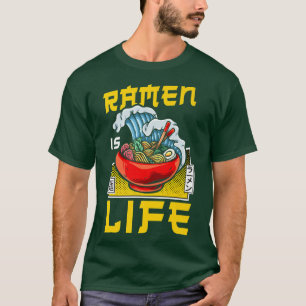 Camiseta Ramen Noodle Bowl Love Japanese Kawaii Wave Ramen