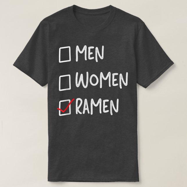 Camiseta Ramen Noodle Bowl Love Japoneses Kawaii Men R (Diseño del anverso)