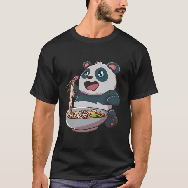 Camiseta Ramen Panda Bear (Anverso)