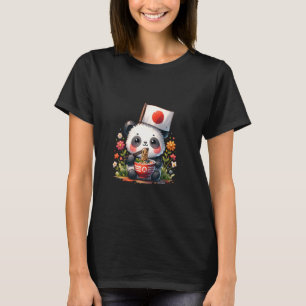 Camiseta Ramen Panda Bear Japón Love Noodle Bowl Japoneses