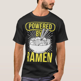 Camiseta Ramen  Powered By Ramen Noodles Pullover 