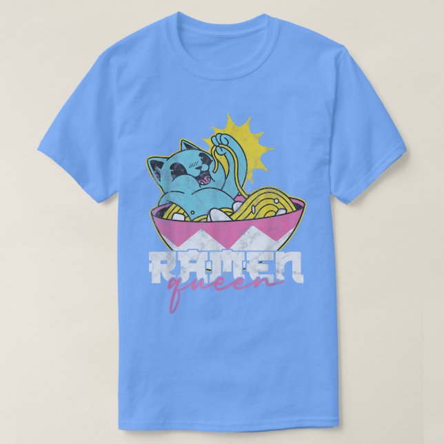 Camiseta Ramen Queen Ramen Fan (Diseño del anverso)