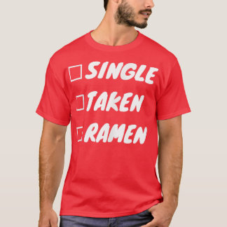 Camiseta Ramen Soltero Tomado 1534