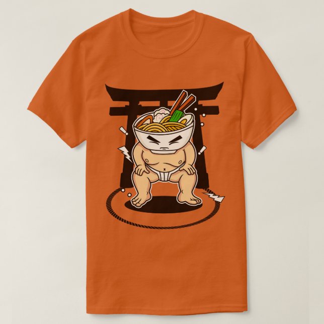 CAMISETA RAMEN SUMO (Diseño del anverso)