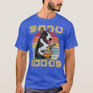 Camiseta Ramen Terrier Dog Noodles Cocina Japonesa 1466