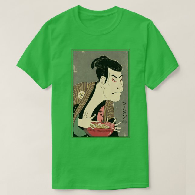 Camiseta Ramen Ukiyoe (Diseño del anverso)