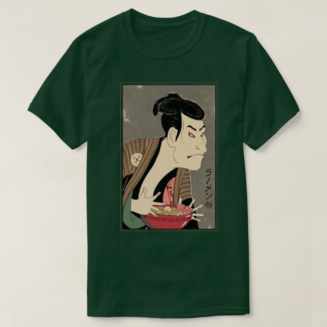 Camiseta Ramen Ukiyoe (Diseño del anverso)