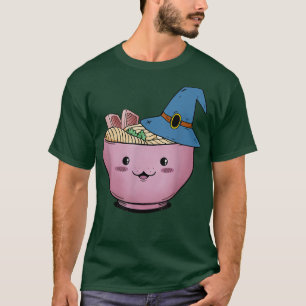 Camiseta Ramen Witch Gorra Lazy Halloween disstume Kawaii J