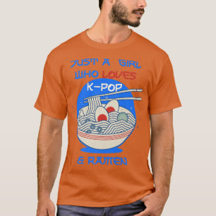 Camiseta Ramen Y K-pop Graciosos Para Los Adolescentes Chic