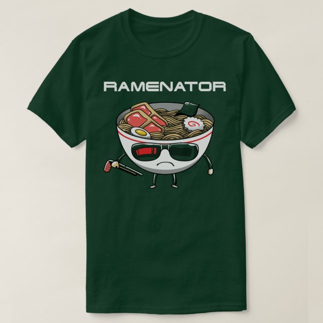 Camiseta Ramenador (Diseño del anverso)