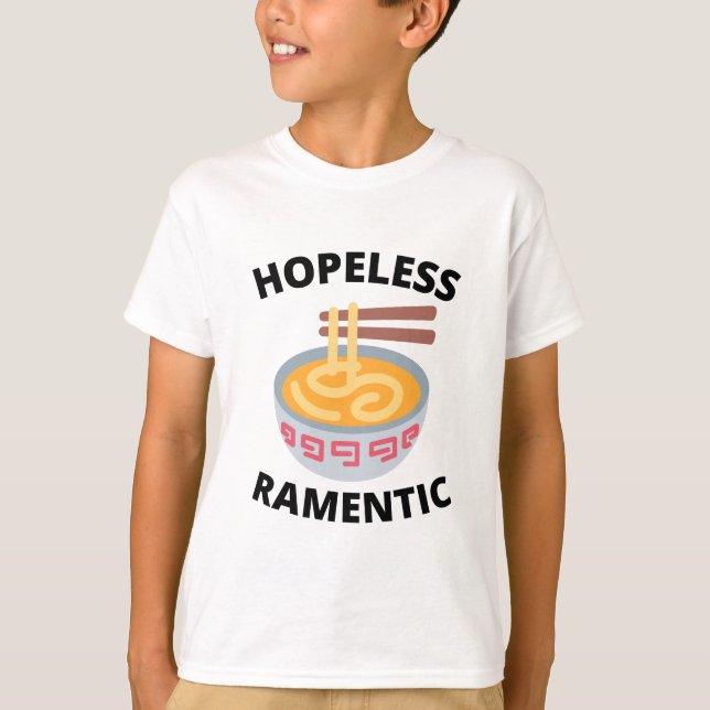 Camiseta Ramenótica sin esperanza (Anverso)