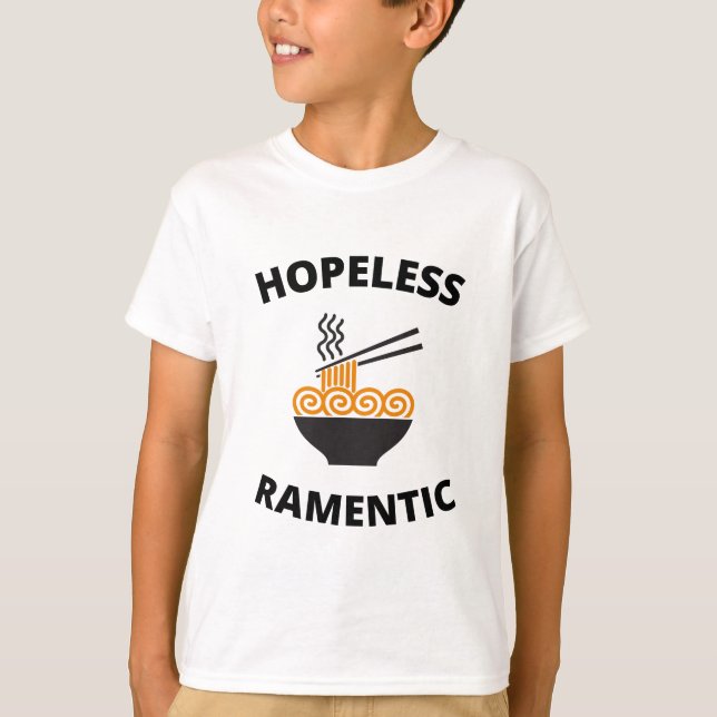 Camiseta Ramenótica sin esperanza (Anverso)