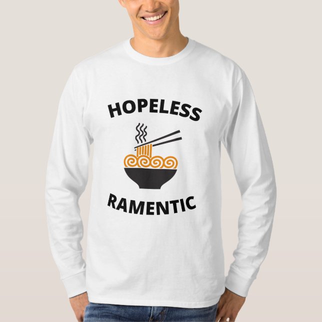 Camiseta Ramenótica sin esperanza (Anverso)