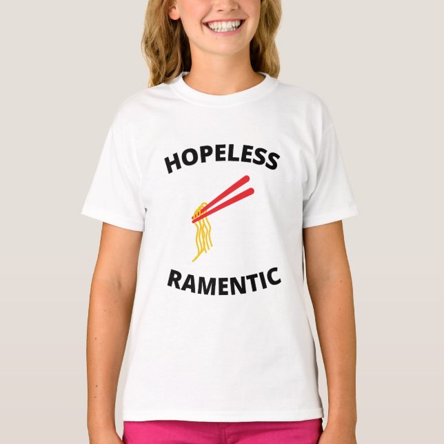 Camiseta Ramenótica sin esperanza (Anverso)