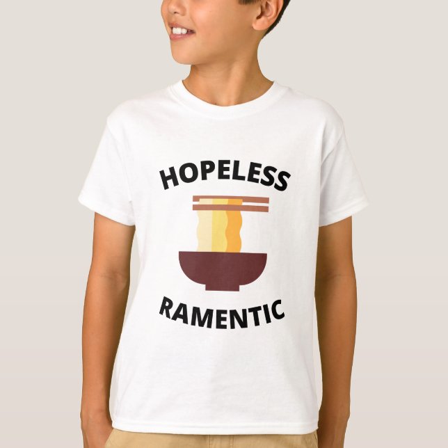 Camiseta Ramenótica sin esperanza (Anverso)