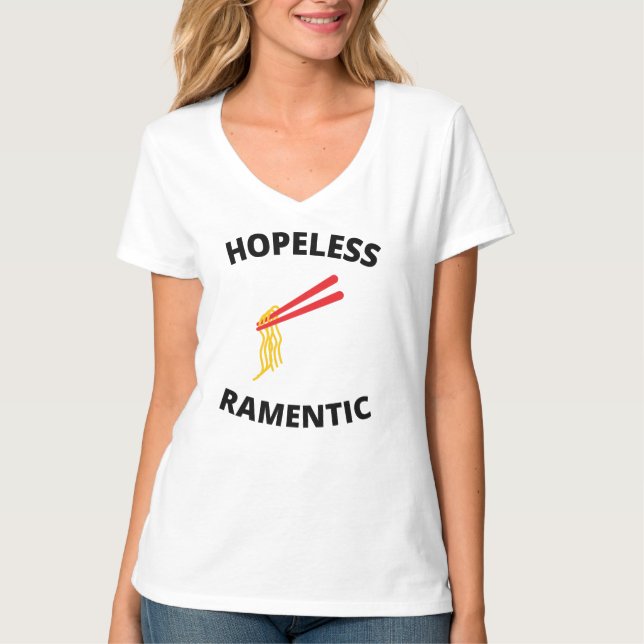 Camiseta Ramenótica sin esperanza (Anverso)