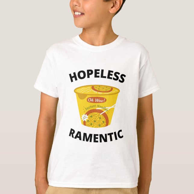 Camiseta Ramenótica sin esperanza (Anverso)