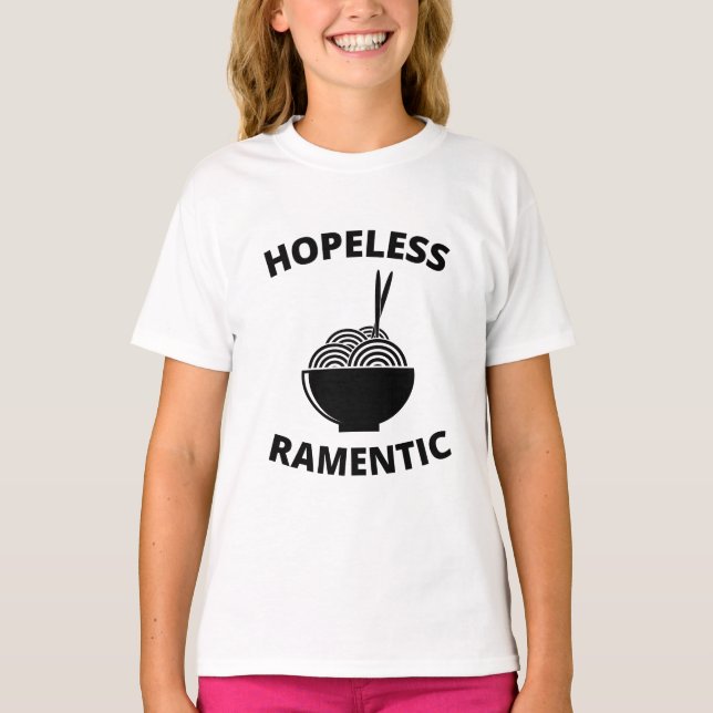 Camiseta Ramenótica sin esperanza (Anverso)