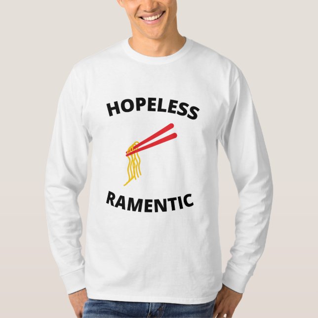 Camiseta Ramenótica sin esperanza (Anverso)