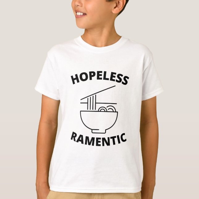 Camiseta Ramenótica sin esperanza (Anverso)