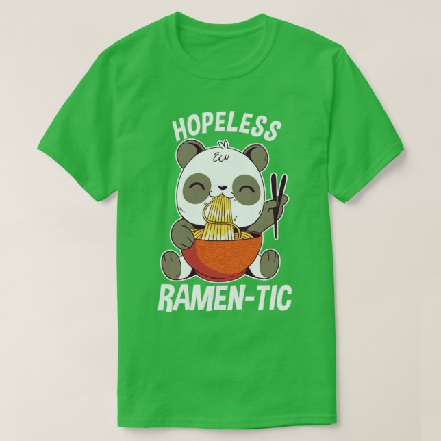Camiseta Ramenótico sin esperanza (Diseño del anverso)