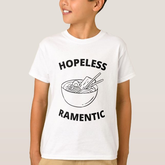 Camiseta Ramenótico sin esperanza (Anverso)