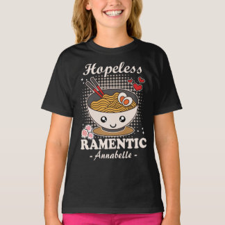 Camiseta Ramenótico sin esperanza | Ramen romántico diverti