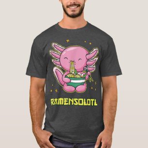 Camiseta Ramensolotl Axolotl Ramen Sopa de fideos japonesa