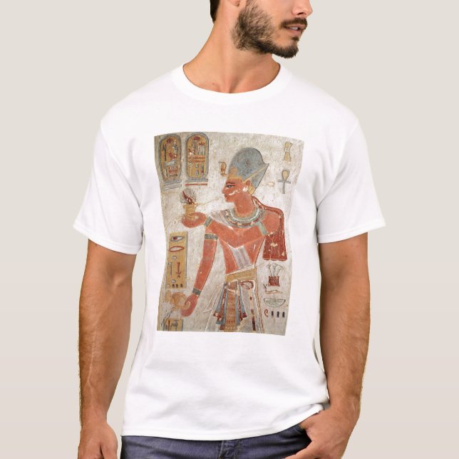 Camiseta Ramesses III en vestido de batalla (Anverso)
