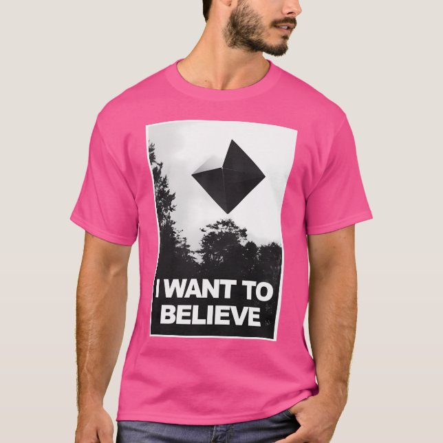 Camiseta Ramiel Quiero Creer Neon Genesis Evangelion (Anverso)