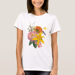 Camiseta Ramo de flores de jardín.