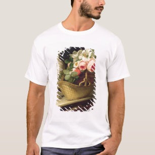 Camiseta Ramo de lirios y de rosas en una cesta, 1814
