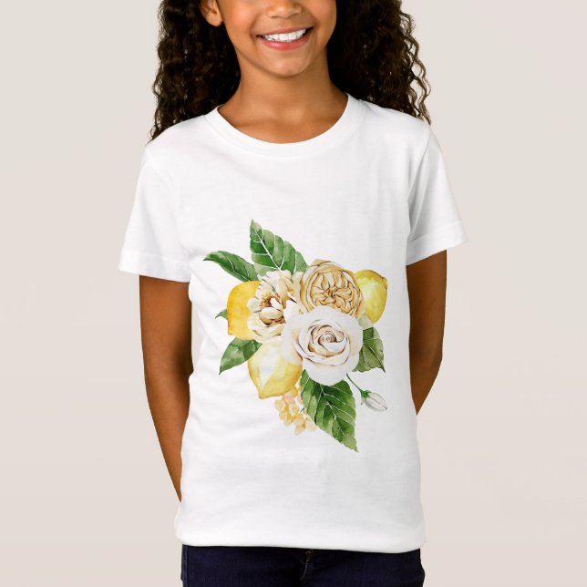 Camiseta Ramo de los lémones y los rosas (Anverso)