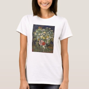 Camiseta Ramo de Vincent van Gogh el   de flores en un