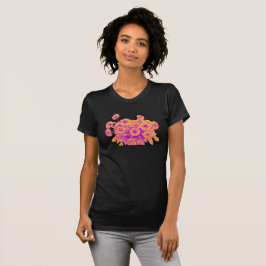 Camiseta Ramo Flor de Oro - Estilo Arte de Hilo