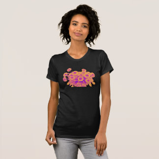 Camiseta Ramo Flor de Oro - Estilo Arte de Hilo
