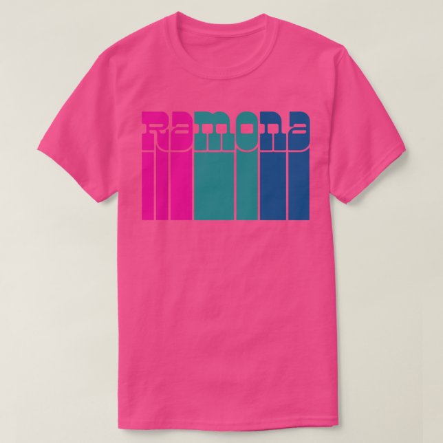 Camiseta Ramona (Diseño del anverso)