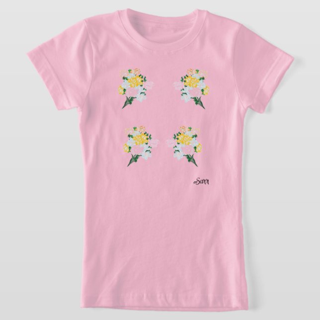 Camiseta : ramos de flores (Distribución)