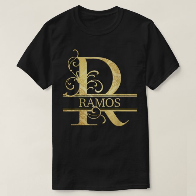 Camiseta Ramos Name  (Diseño del anverso)