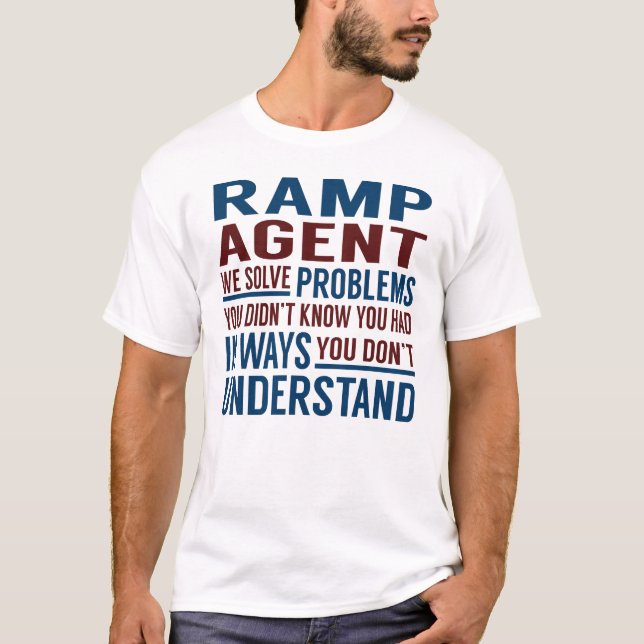 Camiseta Ramp Agent Solve Problems (Anverso)