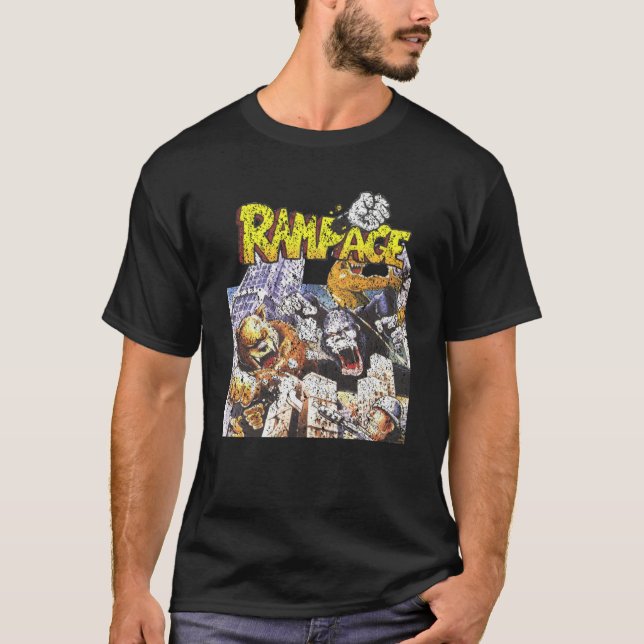 Camiseta Rampage Sega Essential (Anverso)