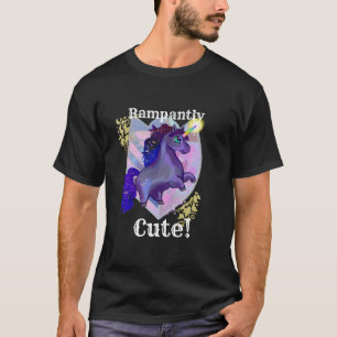 Camiseta Rampantly Cute Unicorn