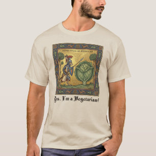 Camiseta Rampida Medieval: La Liebre Vegetariana Violenta
