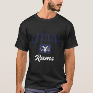 Camiseta Rams de la escuela secundaria de Cleveland