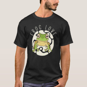 Camiseta Rana Ama Sapo Rana Cazador Cazador Anfibio Atrapa