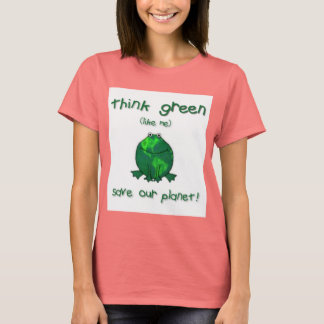 Camiseta Rana ambiental del Día de la Tierra