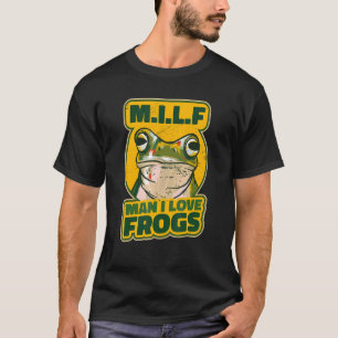 Camiseta Rana Amor Sapo Rana Cazador Cazador Anfibio Atrapa