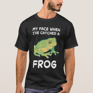 Camiseta Rana Amor Sapo Rana Cazador Cazador Anfibio Atrapa